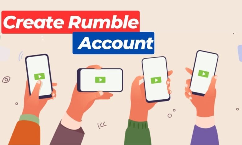 How to set up a Rumble account?