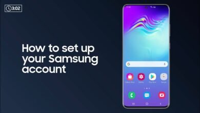 How do I find my Samsung account login?