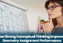 How Conceptual Thinking Improves Geometry Assignment Results