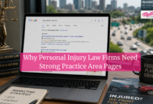 Why Personal Injury Law Firms Need Strong Practice Area Pages