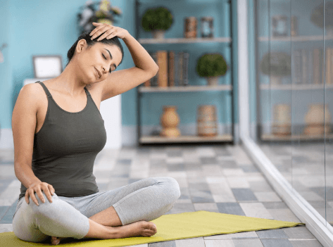 Reducing Everyday Upper-Body Tension With Yoga for Neck Pain and Headache